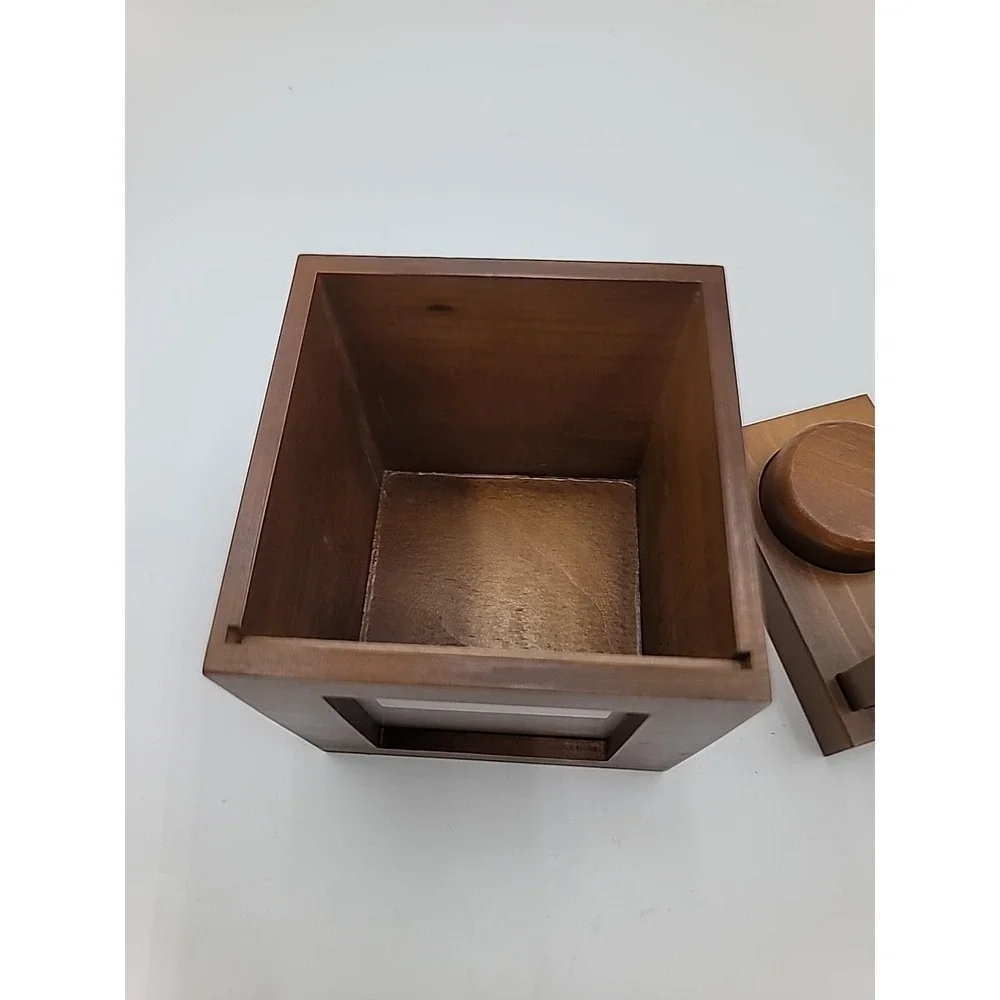 Pet Memorial Urn for Ashes‎ Wood Keepsake Photo Box And Small Photo Tombstone